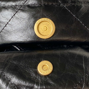 Chanel 22 Small Handbag AS3260 Memorial Calfskin leather Black Gold - Default Title - View 7