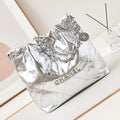 Chanel 22 Small Handbag Fantasy color Calfskin & Silver-Tone Metal AS3260 Silver - Default Title - View 1