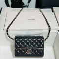 Chanel AS3308 22A Small Evening Bag Limited Edition Black Lambskin - Default Title - View 1