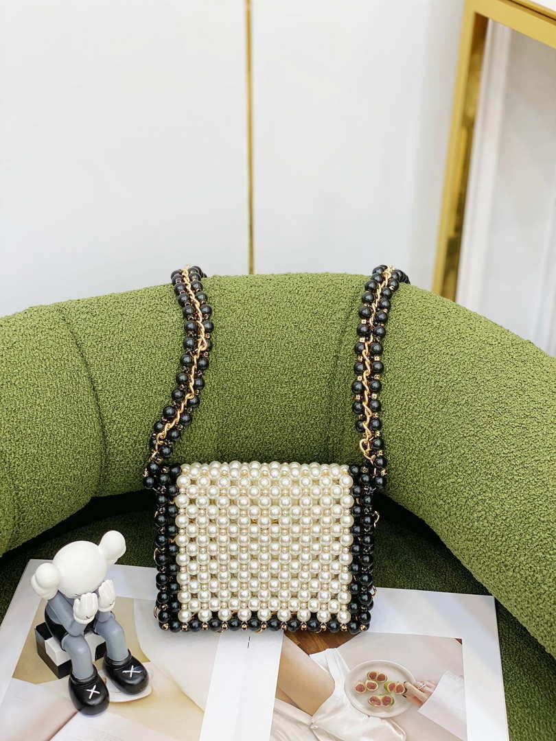 Chanel 22SS summer new collection artificial pearls and glazed pearl strings White - Default Title - View 2