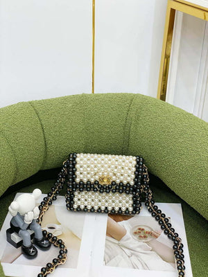Chanel 22SS summer new collection artificial pearls and glazed pearl strings White - Default Title - View 4