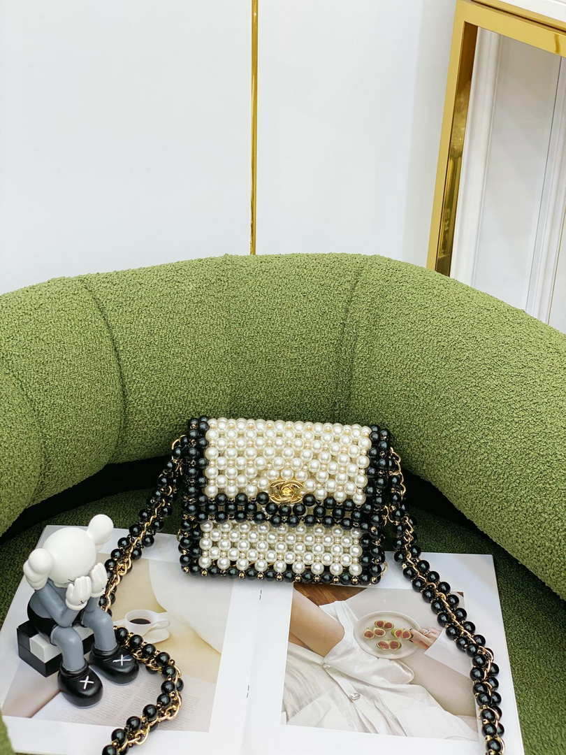 Chanel 22SS summer new collection artificial pearls and glazed pearl strings White - Default Title - View 4