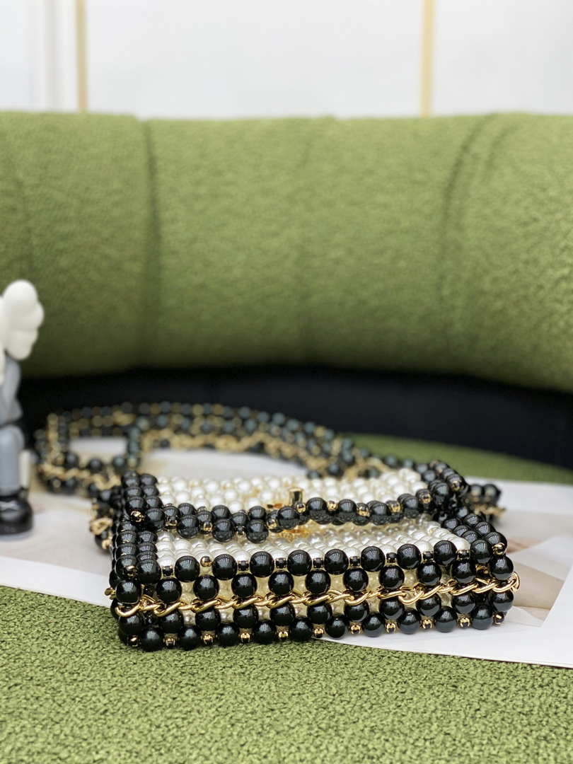 Chanel 22SS summer new collection artificial pearls and glazed pearl strings White - Default Title - View 6