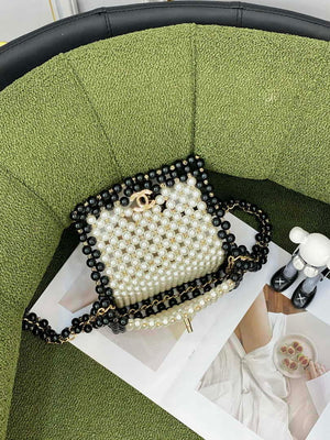 Chanel 22SS summer new collection artificial pearls and glazed pearl strings White - Default Title - View 7