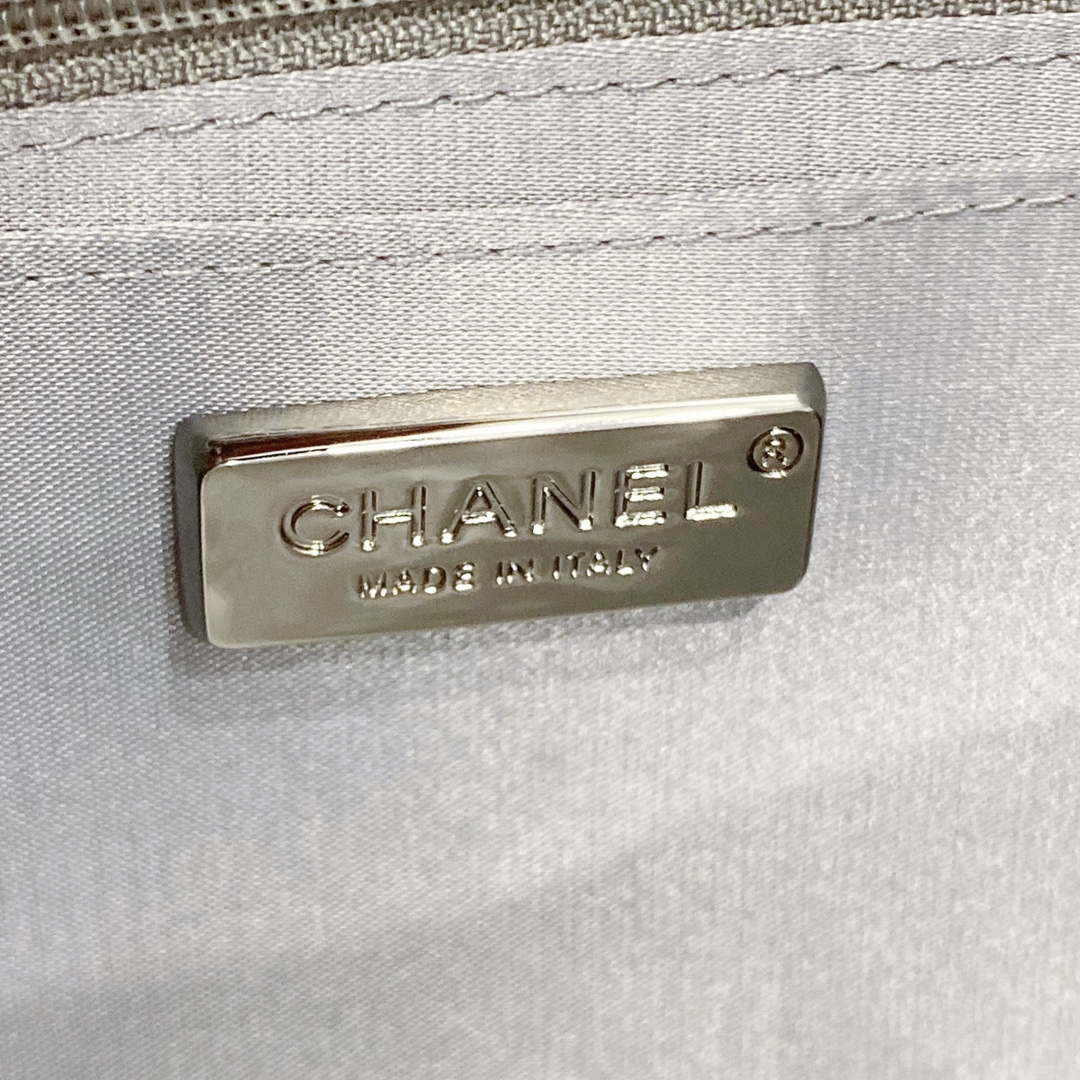 Chanel 23P limited edition new classic CF sequin bag Silver - Default Title - View 9