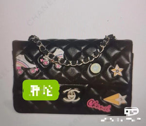 Chanel 24C AS1116 Small Flap bag Lambskin A69900 Black - Default Title - View 3