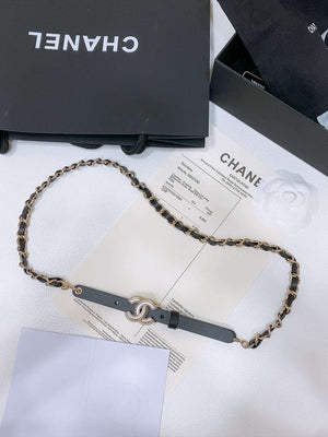 Chanel 24c calfskin Resin white logo buckle  pearl and gold metal 1.5cm AA0929 - '--Please Select-- - View 1