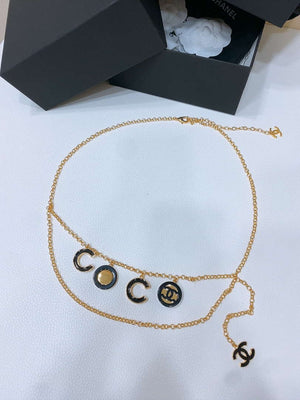 Chanel 24c calfskin Resin white logo buckle  pearl and gold metal 1.5cm AA0931 - '--Please Select-- - View 1
