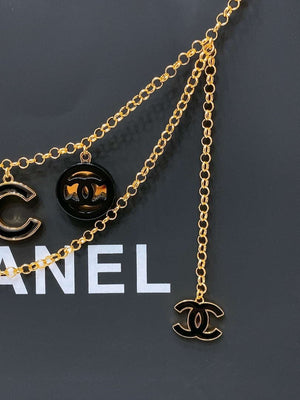 Chanel 24c calfskin Resin white logo buckle  pearl and gold metal 1.5cm AA0931 - '--Please Select-- - View 4