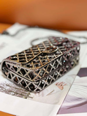 Chanel 24c collector series evening bag Swarovski rhinestones A88809 - Default Title - View 5