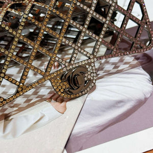 Chanel 24c collector series evening bag Swarovski rhinestones A88809 - Default Title - View 9