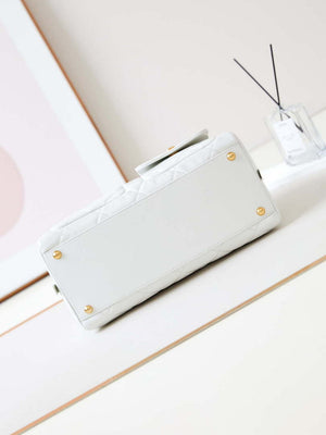 Chanel 24K Bowling Shoulder bowling Bag Gold AS4933 White - Default Title - View 6