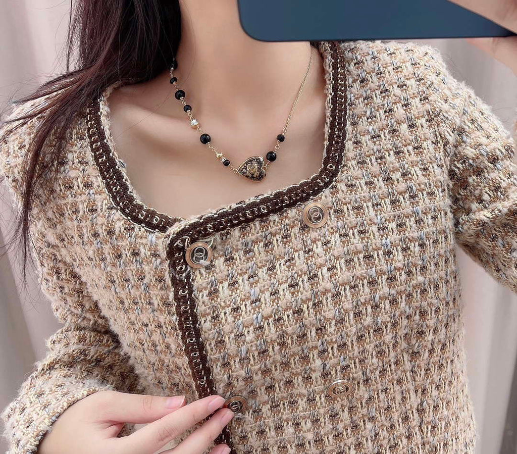 Chanel 24k Love Necklace Fashion Jewelry CC31880