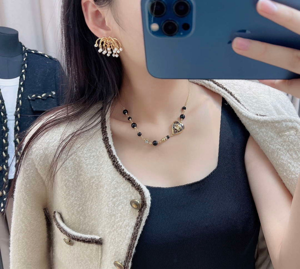 Chanel 24k Love Necklace Fashion Jewelry CC31880