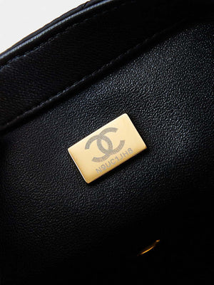 Chanel 24S AS4561 Flap Bag Sequins Gold-Tone Metal Multicolor Black - Default Title - View 9