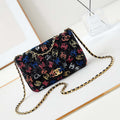 Chanel 24S AS4561 Flap Bag Sequins Gold-Tone Metal Multicolor CC LOGO - Default Title - View 1