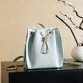 Chanel 25 AS5600 Medium Backpack Grained Calfskin & Gold-Tone Metal Blue