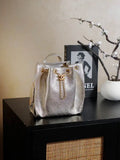 Chanel 25 AS5600 Medium Backpack Grained Calfskin & Gold-Tone Metal Champagne Gold
