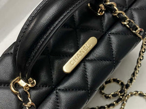 Chanel 25A AS5167 Small box bag Lambskin Black - Default Title - View 5