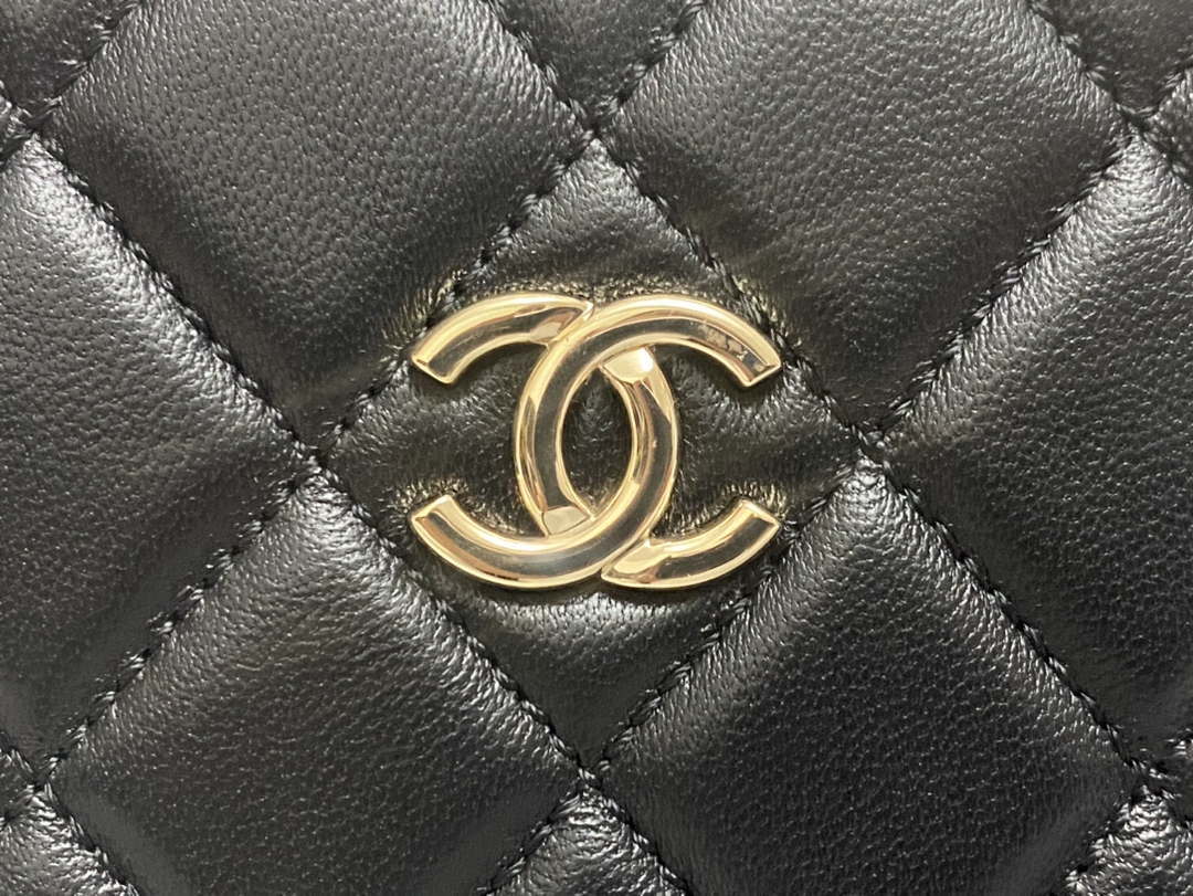 Chanel 25A AS5167 Small box bag Lambskin Black - Default Title - View 6