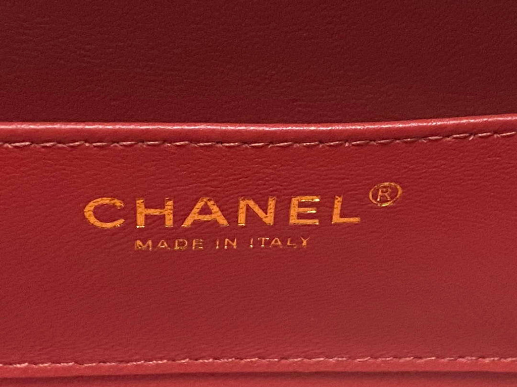 Chanel 25A AS5167 Small box bag Lambskin Black