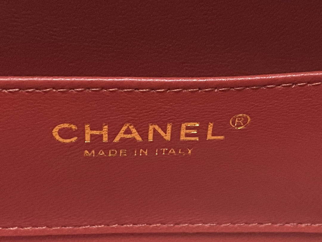 Chanel 25A AS5167 Small box bag Lambskin Black