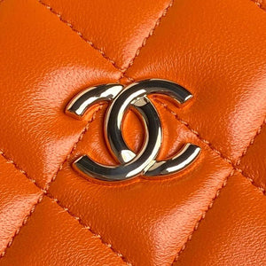 Chanel 25A AS5167 Small box bag Lambskin Orange - Default Title - View 4