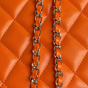Chanel 25A AS5167 Small box bag Lambskin Orange - Default Title - View 8