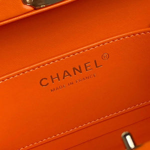 Chanel 25A AS5167 Small box bag Lambskin Orange - Default Title - View 10
