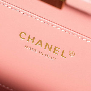 Chanel 25A AS5167 Autumn and Winter New Vanity Box Lambskin Bag Pink - Default Title - View 8