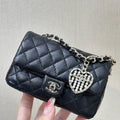 Chanel 25A Mini Flap Bag Lambskin AS4670 Black