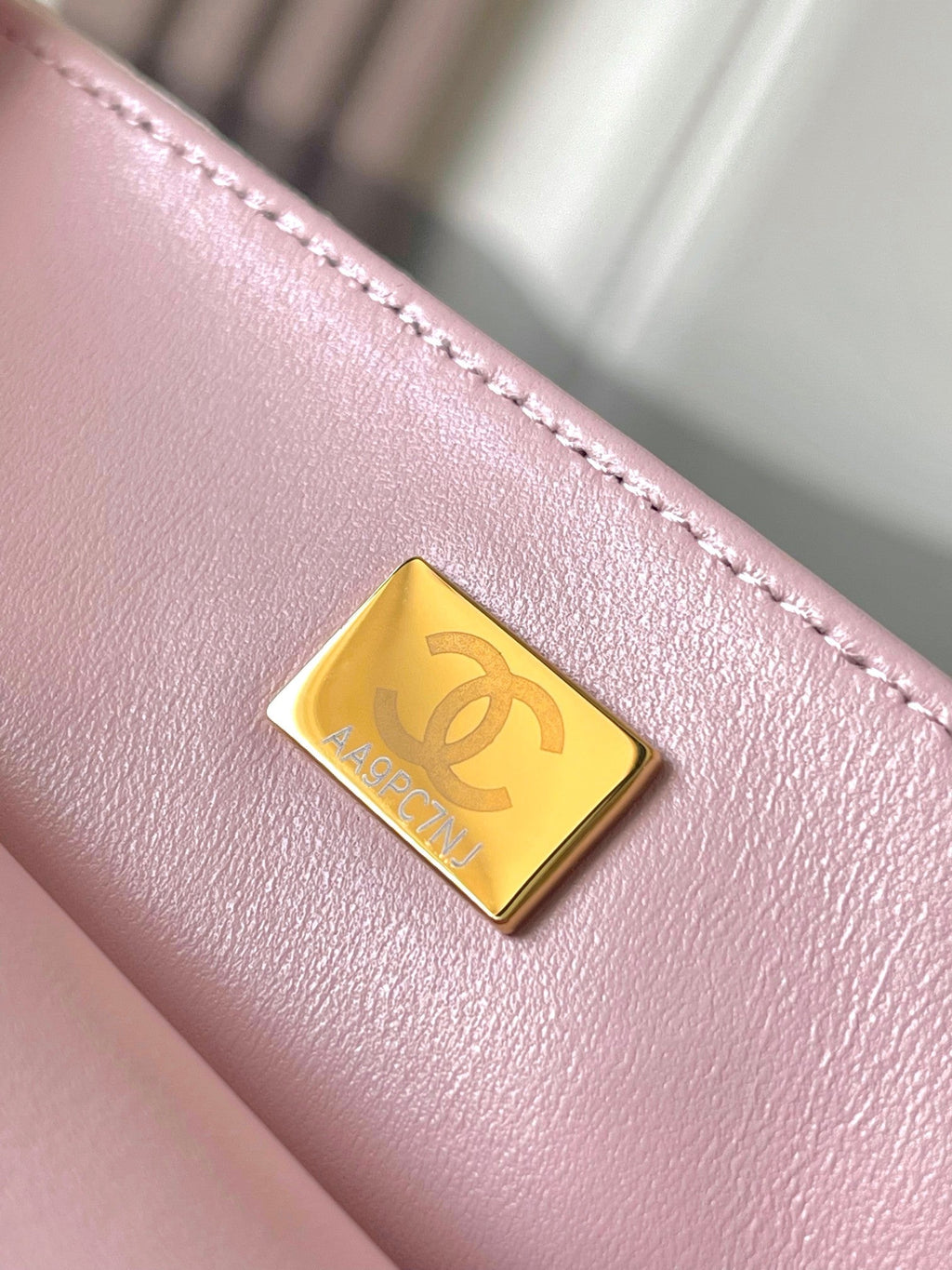 Chanel 25B Backpack Quilted Sequins & Gold-Tone Metal  AS5711 Pink