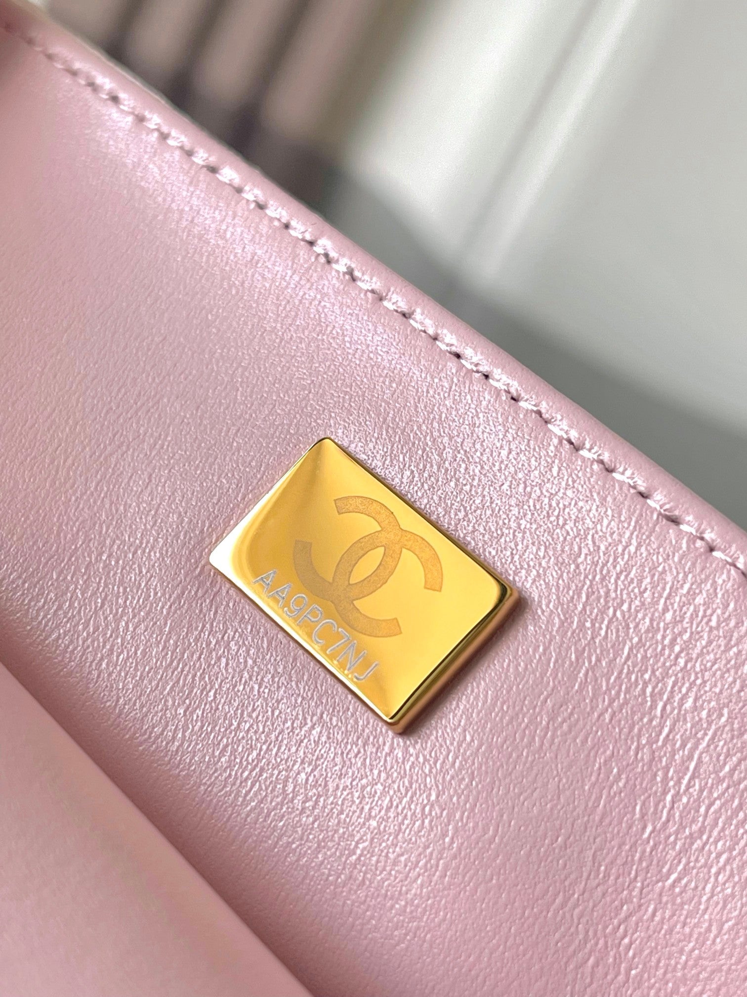 Chanel 25B Backpack Quilted Sequins & Gold-Tone Metal  AS5711 Pink