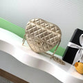 Chanel 25B Heart Clutch with Chain Lambskin Gold-Tone Metal AS3191