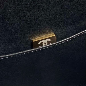 Chanel 25C AS5036 Small Tote Lambskin & Gold-Tone Metal Black - Default Title - View 9