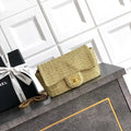 Chanel 25C AS5279 Flap bag Braided Lurex & Gold-Tone Metal