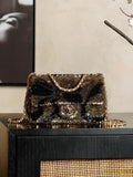 Chanel 25K Evening Butterfly Gold sequin mini AS4561 Lambskin Bag