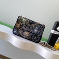 Chanel 25N AS4297 Evening Bag Strass & Gold-Tone Metal  Black & Multicolor Lambskin