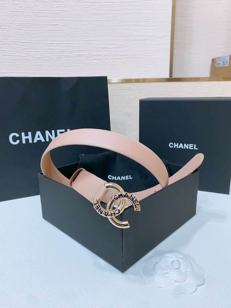 Chanel 25S classic double C belt 3.0cm AA0904