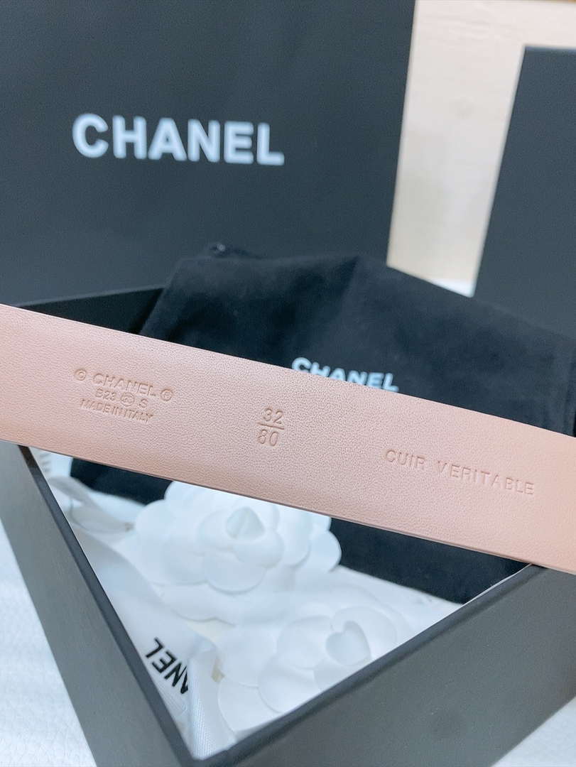 Chanel 25S classic double C belt 3.0cm AA0904