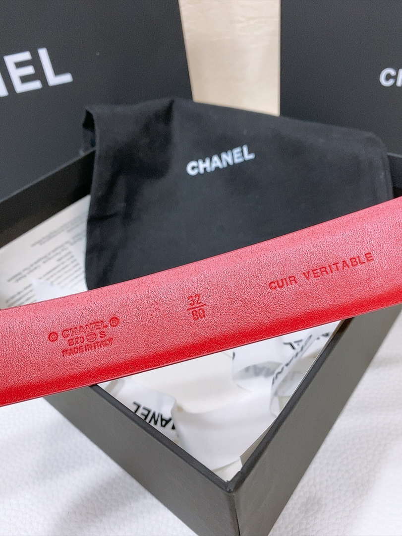 Chanel 25S classic double C belt 3.0cm AA0905