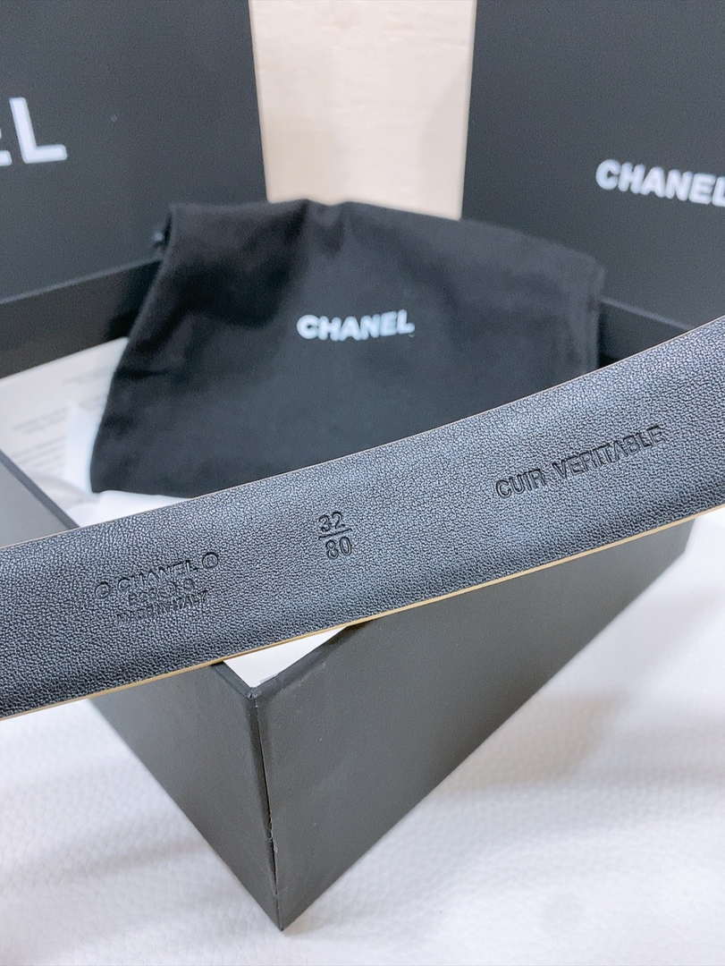 Chanel 25S classic double C belt 3.0cm AA0906
