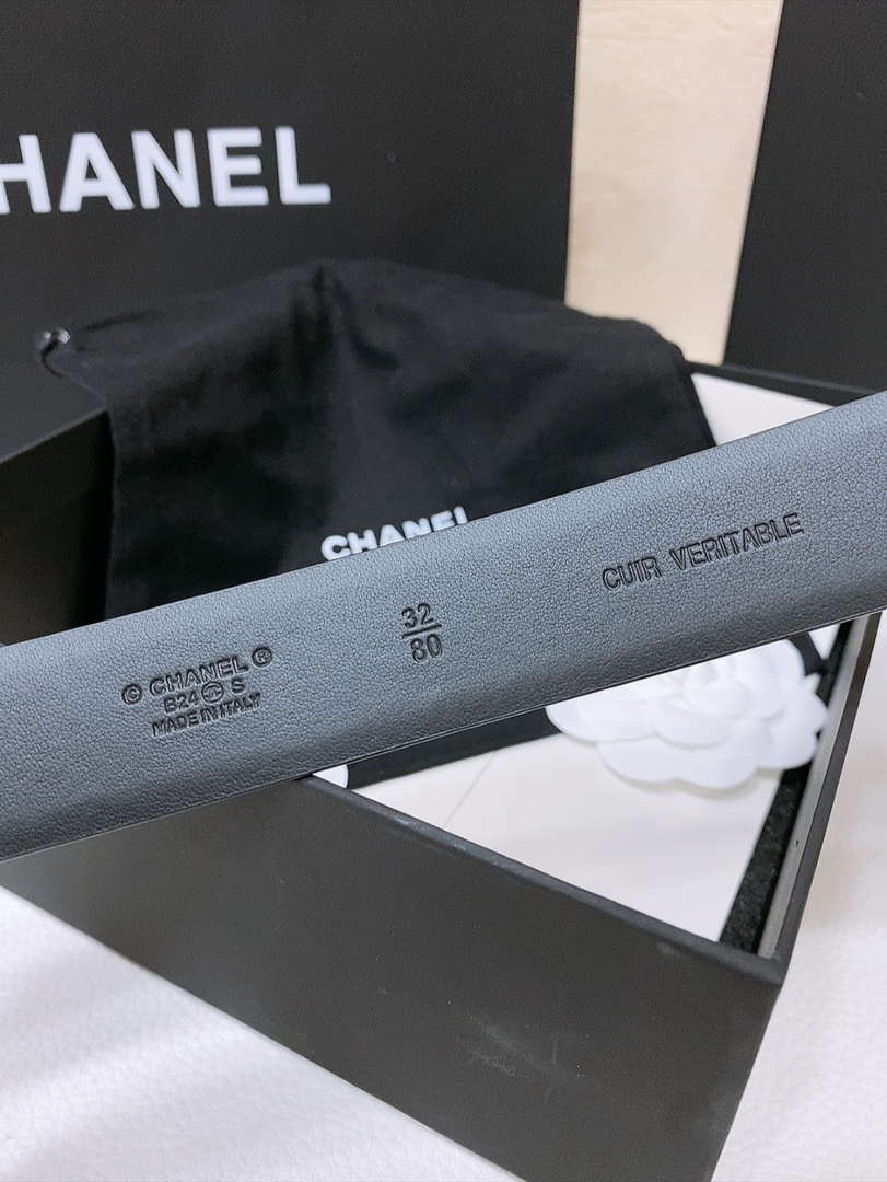 Chanel 25S classic double C belt 3.0cm AA0907