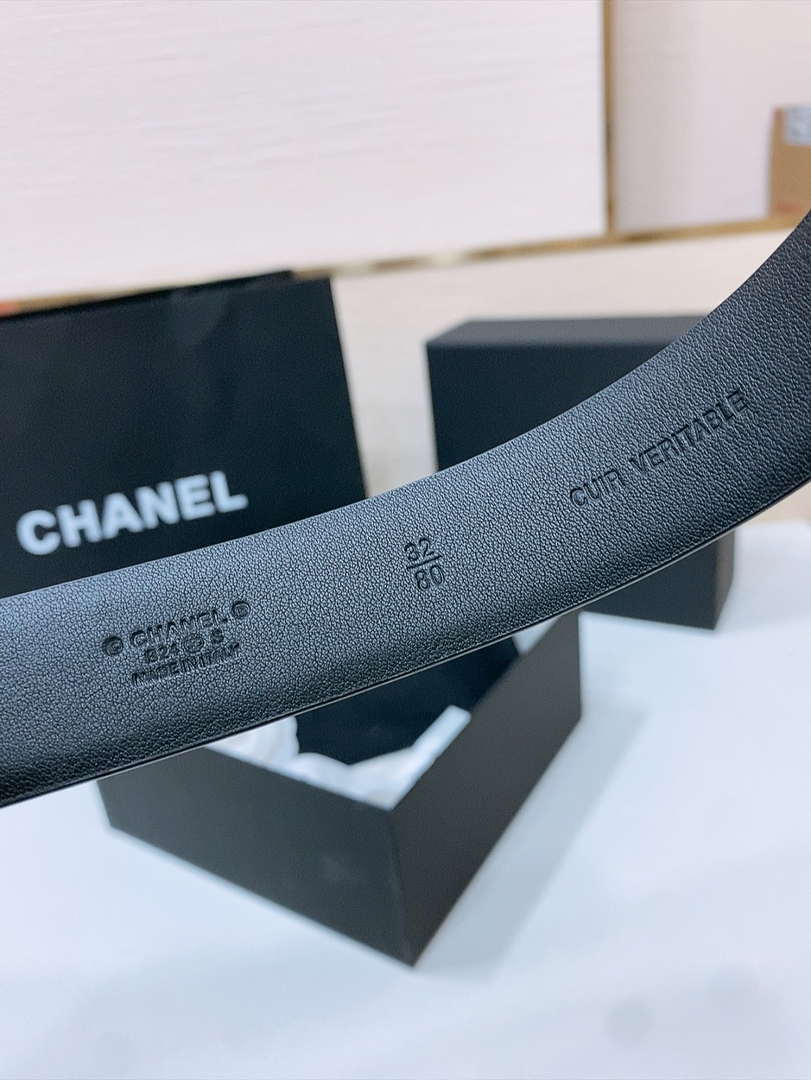 Chanel 25S classic double C belt 3.0cm AA0908