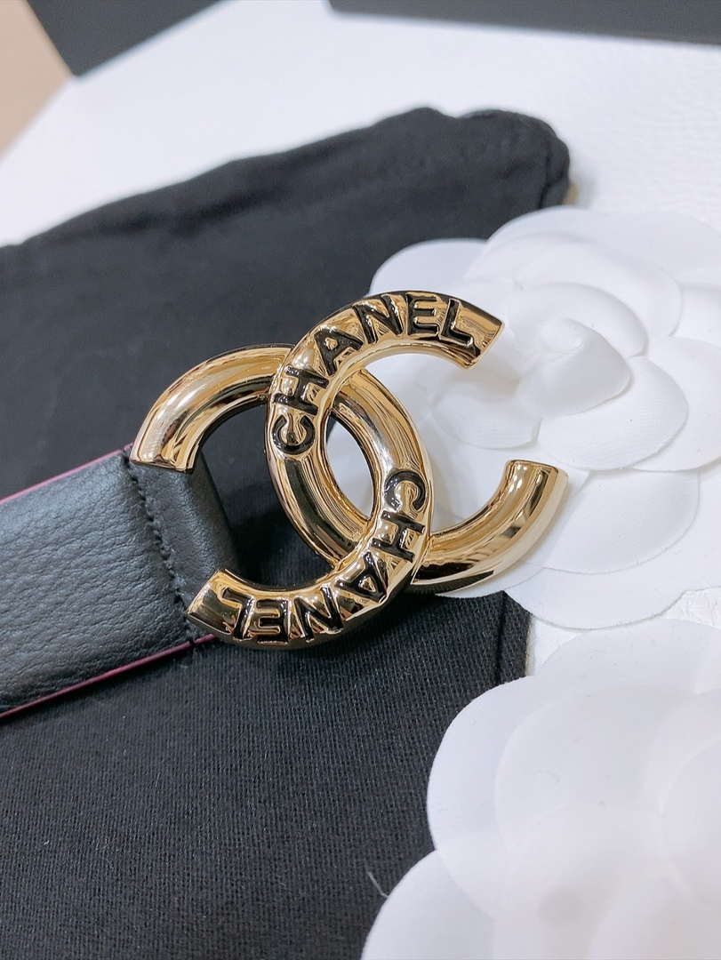 Chanel 25S classic double C belt 3.0cm AA0909