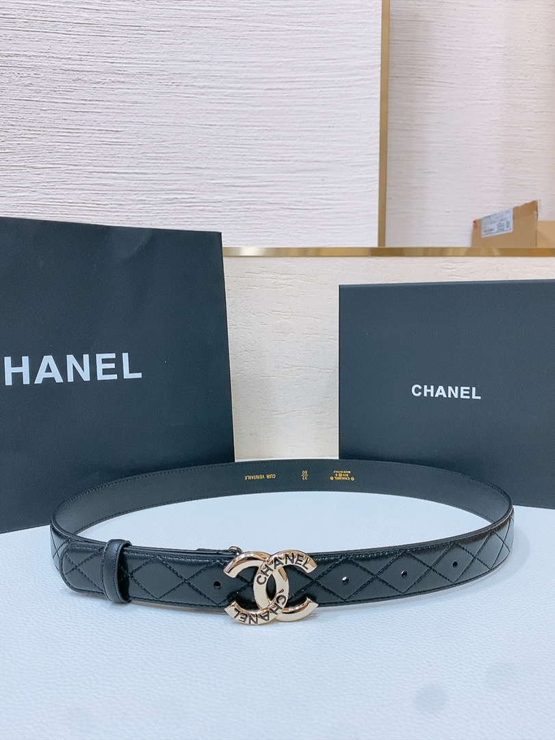 Chanel 25S classic double C belt 3.0cm AA0910 - '--Please Select-- - View 1