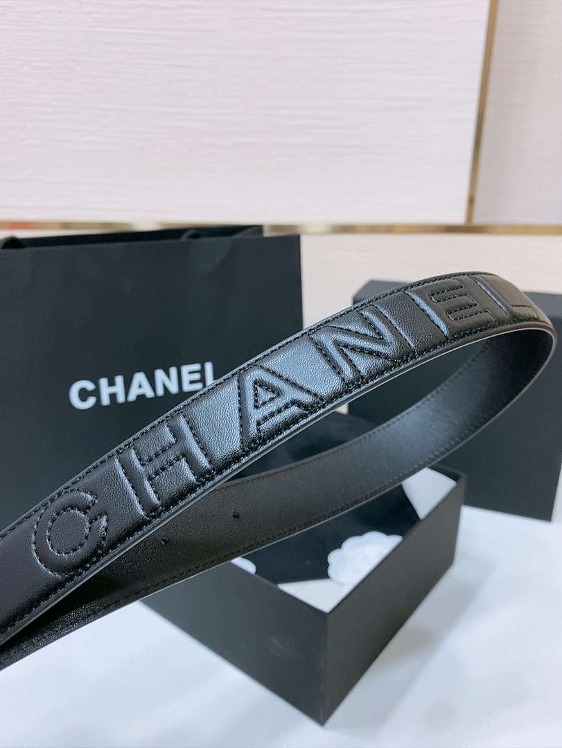 Chanel 25S classic double C belt 3.0cm AA0910