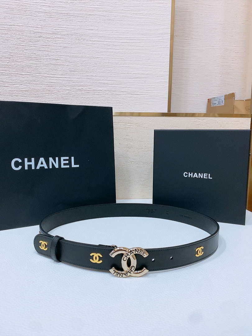 Chanel 25S classic double C belt 3.0cm AA0911