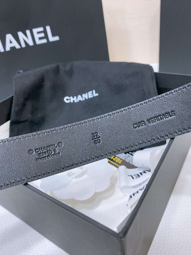 Chanel 25S classic double C belt 3.0cm AA0911
