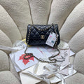 Chanel 25S Flap Black Lambskin Bag AP5485 gold - Default Title - View 1
